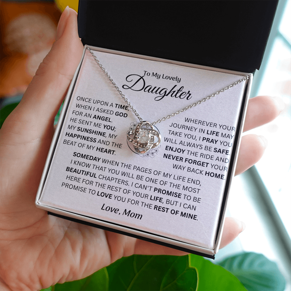To My Lovely Daughter - Love Mom - Gift Set
