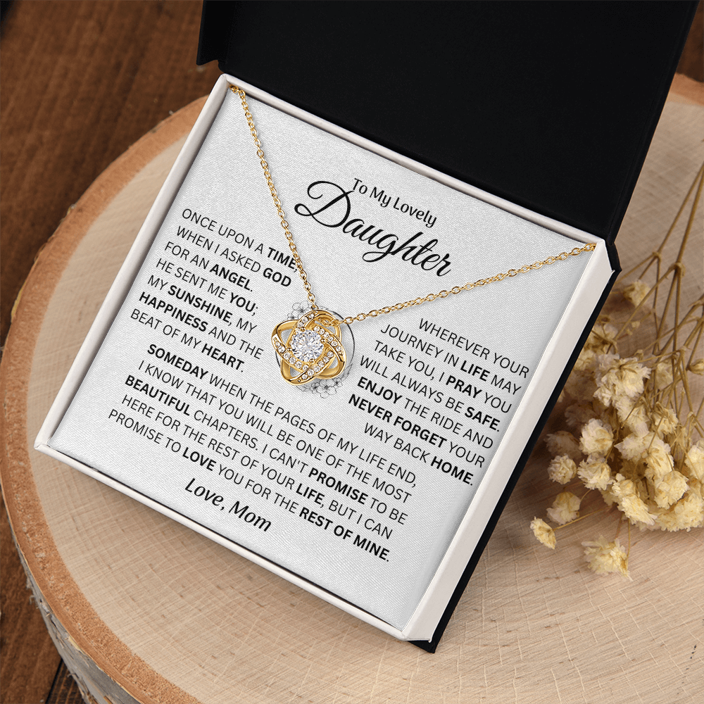 To My Lovely Daughter - Love Mom - Gift Set