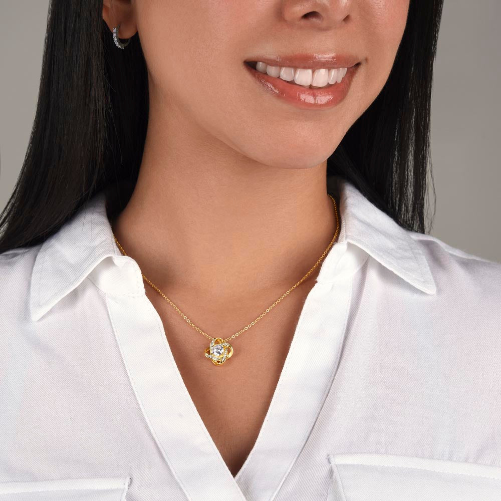 To My Mom - I Love You Forever - Necklace Gift Set