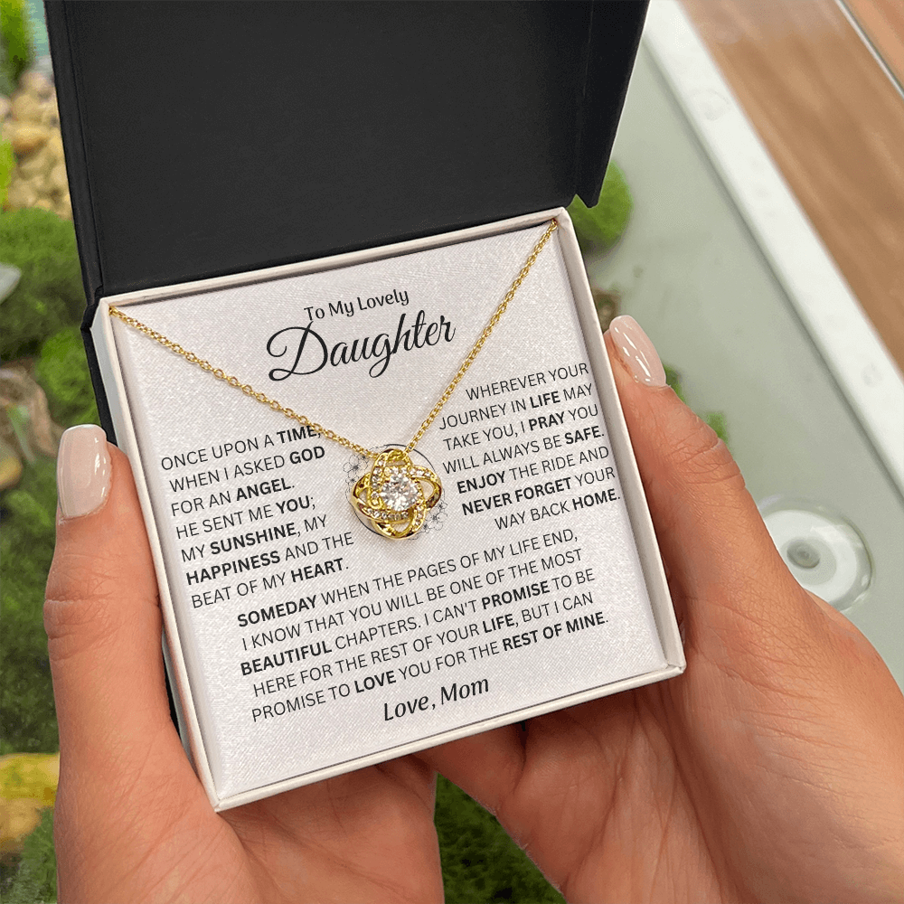 To My Lovely Daughter - Love Mom - Gift Set