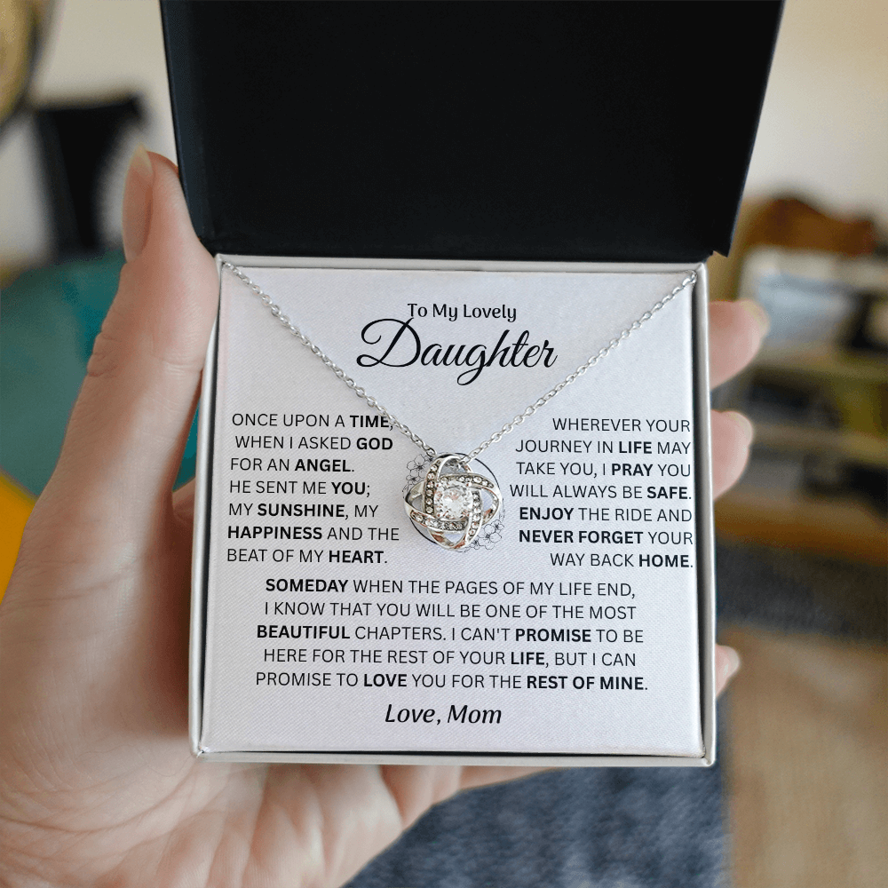 To My Lovely Daughter - Love Mom - Gift Set