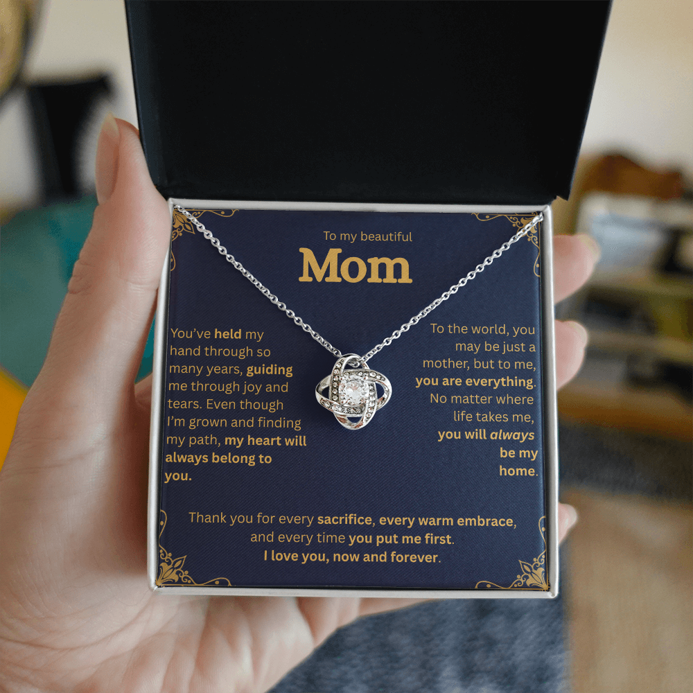 To My Beautiful Mom - Necklace Gift Set