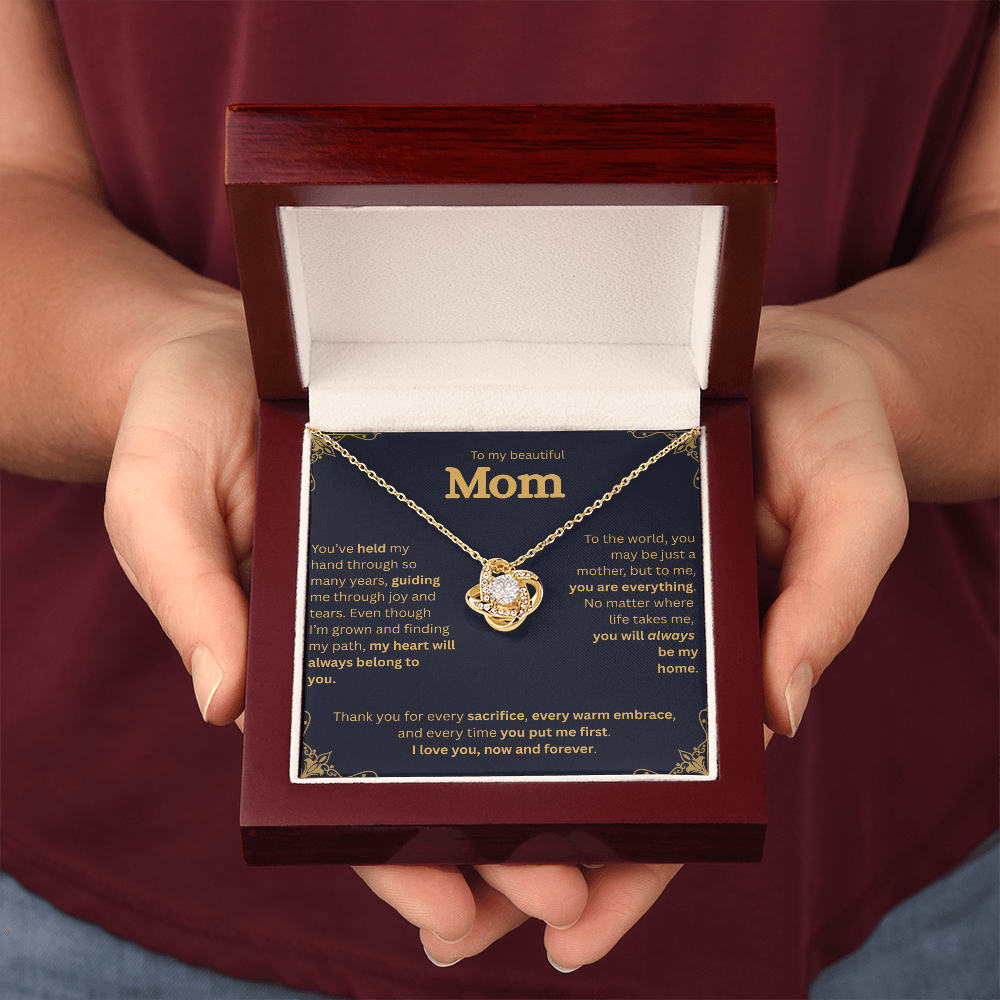 To My Beautiful Mom - Necklace Gift Set