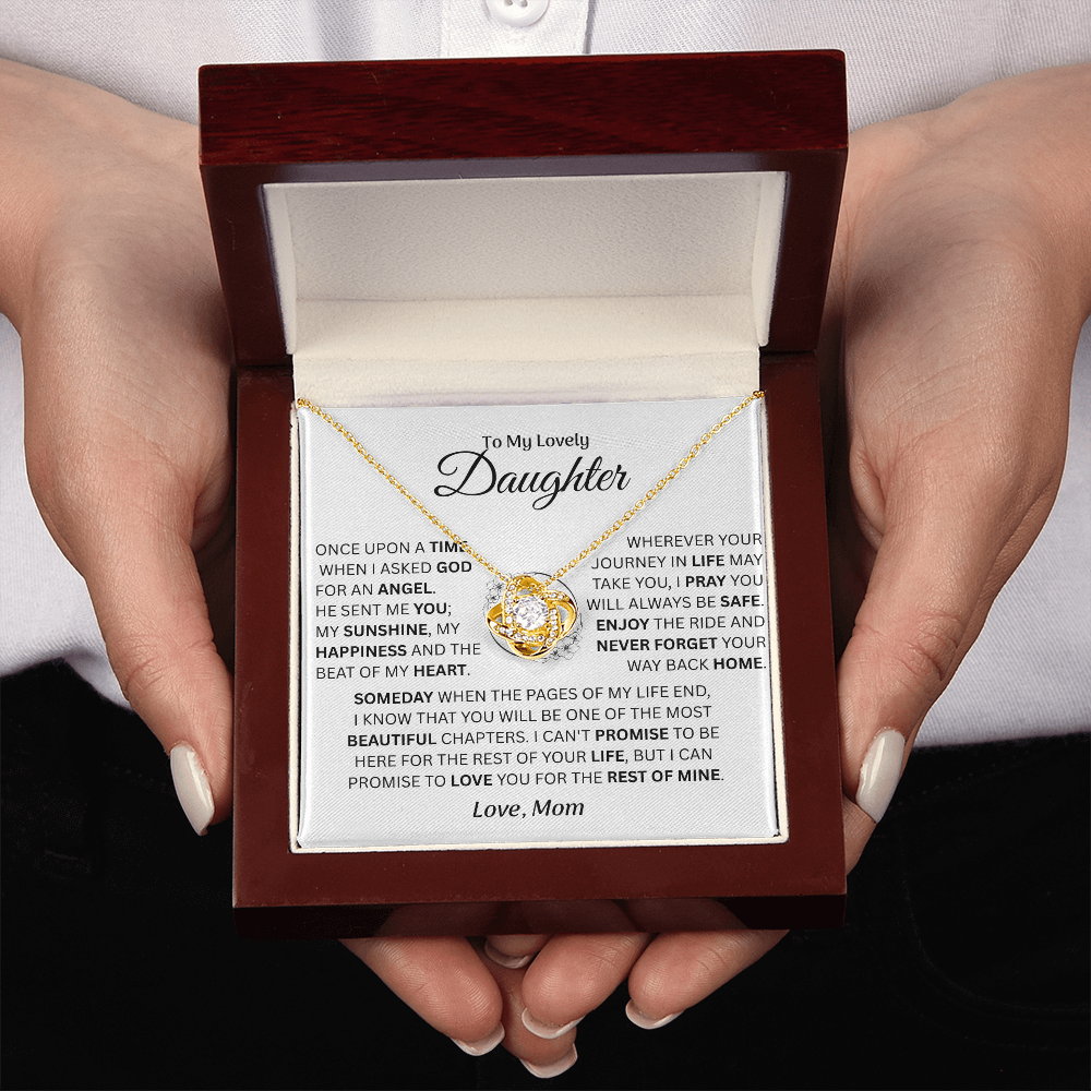 To My Lovely Daughter - Love Mom - Gift Set