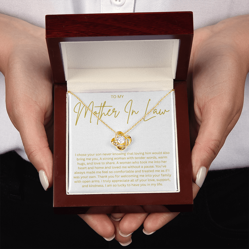 Mother In Love Gift, Mother's Day Gift, Mother Of The Groom Gifts, Mother In Law Necklace