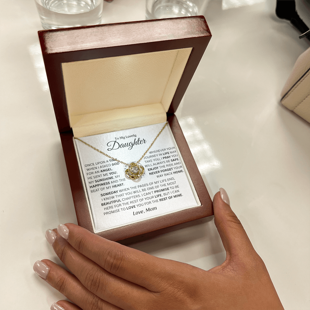 To My Lovely Daughter - Love Mom - Gift Set