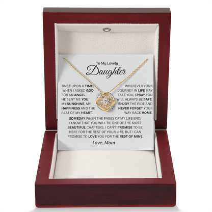 To My Lovely Daughter - Love Mom - Gift Set