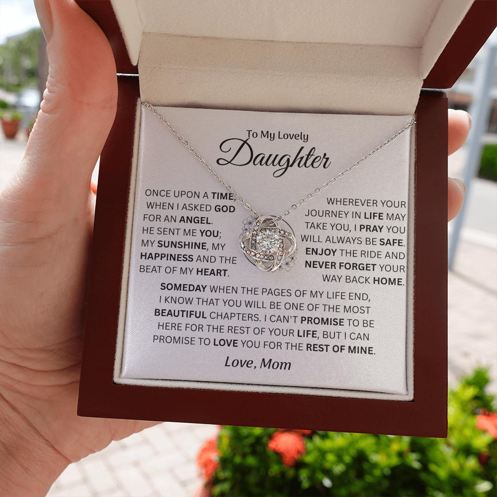 To My Lovely Daughter - Love Mom - Gift Set