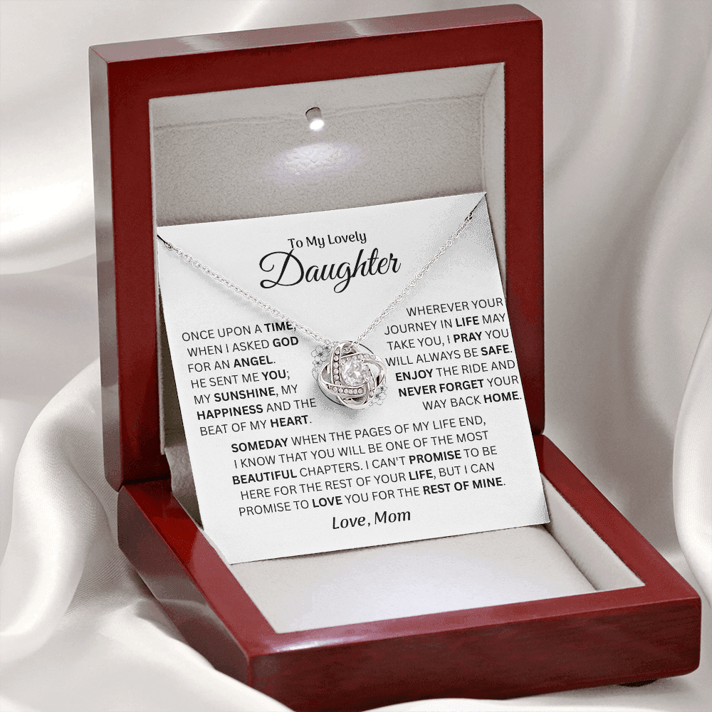 To My Lovely Daughter - Love Mom - Gift Set