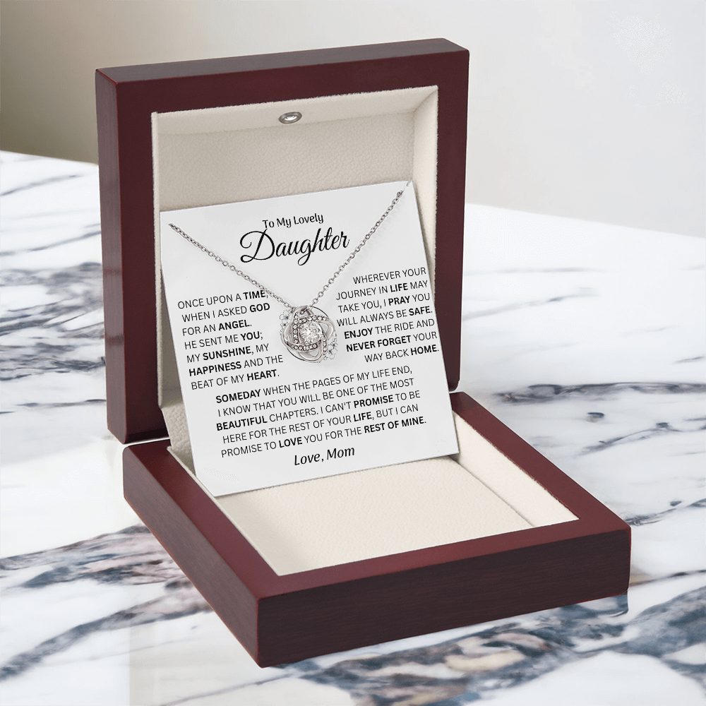 To My Lovely Daughter - Love Mom - Gift Set
